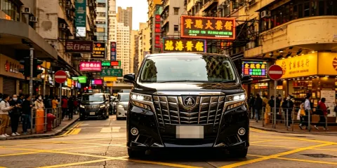 【1-6人VIP港澳跨境包車】香港/澳門-來回-廣州/深圳/珠海/佛山丨兩/三地牌專車丨點對點上門接送,舒心出遊