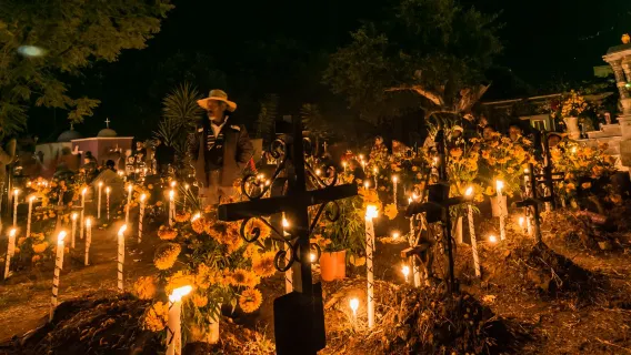 Xoxocotlán Tag der Toten Friedhofstour, Oaxaca