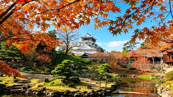 1-day tour to Kitakyushu outlets, Moji Port, Kokura Castle, Karato fish market and Mount Sarakura night view