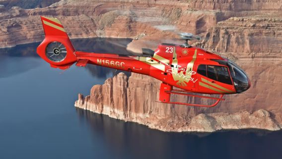Amerikanske Las Vegas Grand Canyon West helikopteroplevelse/inklusive hoteltransport/valgfri solnedgangstur