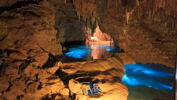 Okinawa South Bus: Shurijo, Okinawa World & meer