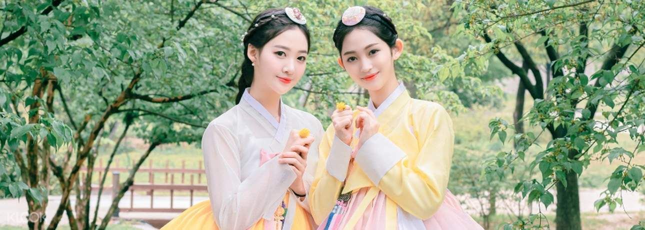 Hanbok Rental Experience with Korean Hairstyling at Hanboknam