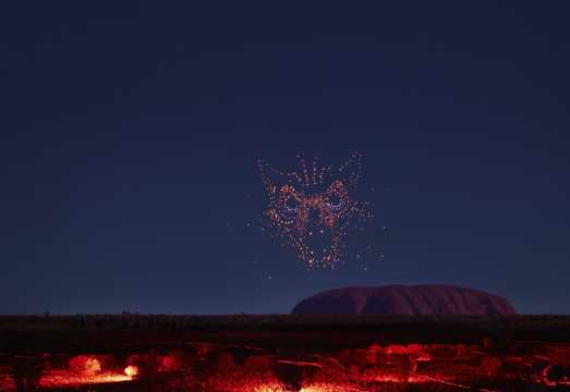 Northern Territory Uluru Wintjiri Wiru Light and Sound Show Night Tour with Hotel Pick-up & Drop-off