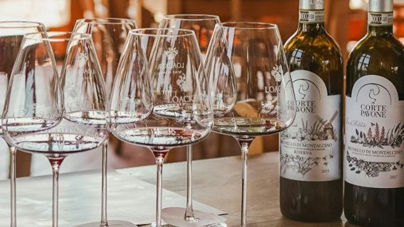 Tenuta Corte Pavone: visita guidata alla cantina con degustazione di vini di Montalcino