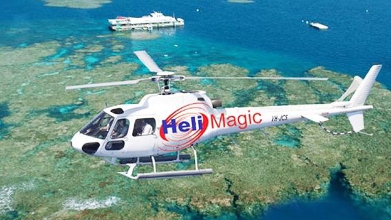 Crociera tour di un giorno alla barriera corallina di Cairns Fantasy, durata 5 ore, con possibilità di elicottero