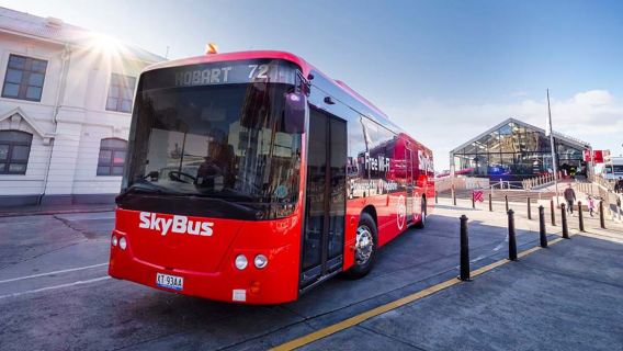 SkyBus Ligne express Hobart Aéroport-ville - Transfert aéroport SkyBus Hobart City Express
