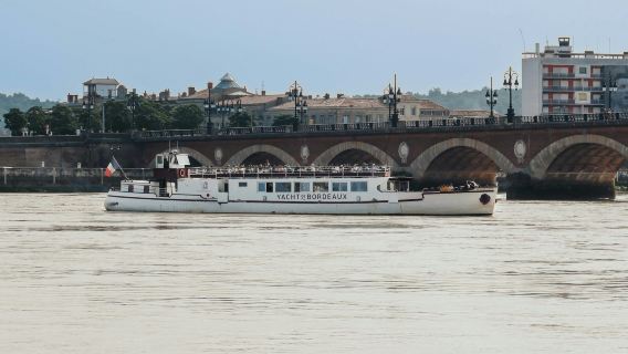 Bordeaux: Guided Cruise on the Garonne with a Drink and a Canelé