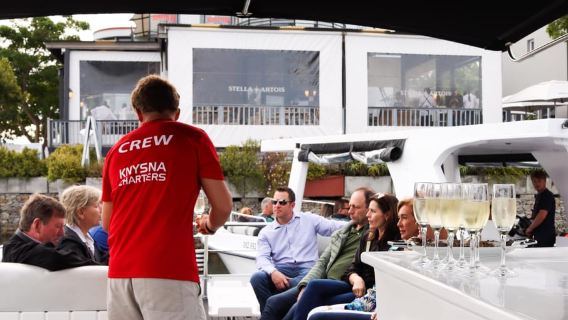 Knysna Lagoon: Boat Cruise with Oyster & White Wine Tasting