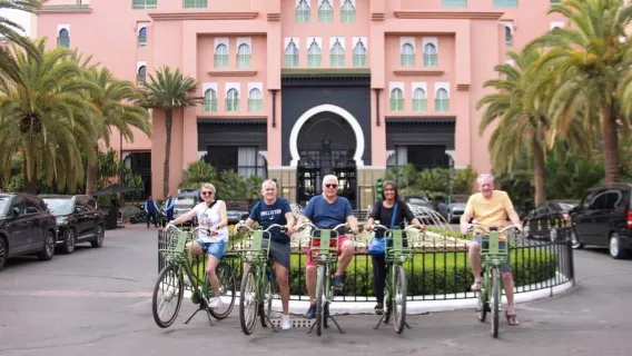 Marrakech: tour della città in bicicletta elettrica