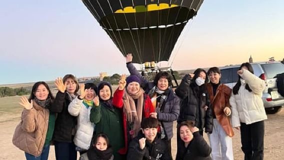 Mongolfiera su Segovia e autobus turistico sali e scendi