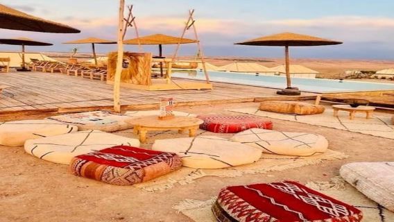 Marrakech: Agafay Desert Sunset, Camel Ride, and Dinner Show