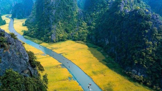 Hoa Lu Tam Coc y la cueva Mua con almuerzo buffet