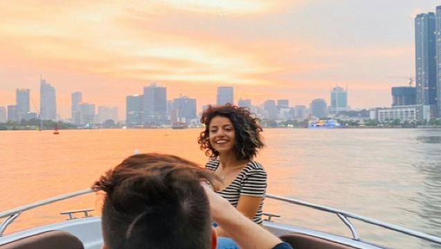 Saigon River: Sunset Speedboat Tour + Cocktail