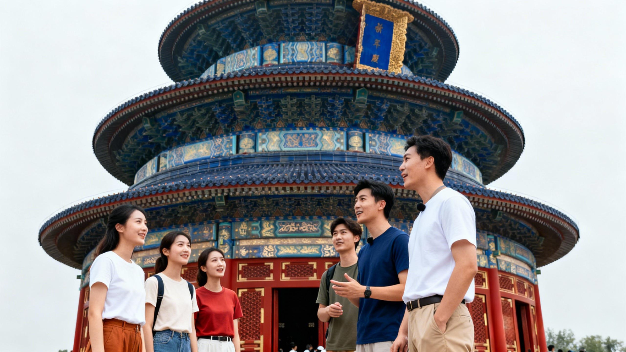 Halb-Tagesausflug zum Park des Himmelstempels (inklusive Kombiticket, verschiedene Gruppentypen zur Auswahl, Reiseleiter in Chinesisch/Englisch/Kantonesisch)