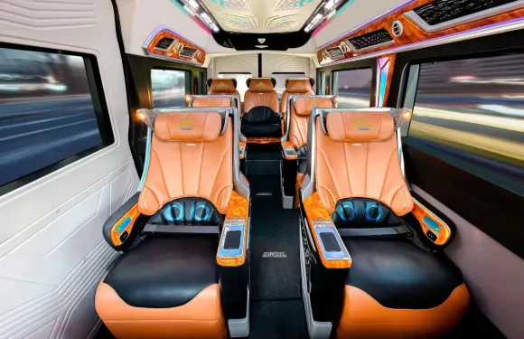 豪華巴士單程：從胡志明市到頭頓/隆海/河灘/平州/美奈或相反方向