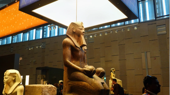 開羅大埃及博物館【新館精緻導覽】【精通中文的古埃及歷史專業講師】【精品小團】【3小時超深度精緻導覽】