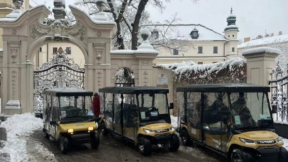 Cracovia: Visita guiada por la ciudad en carrito de golf (con recogida en el hotel)