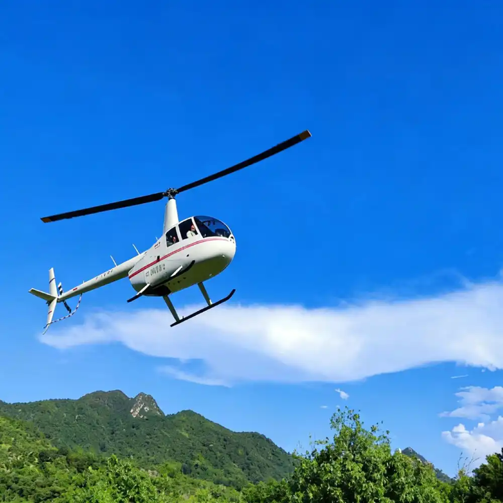 深センヘリコプター観光体験（雲の上から山海を一望＋カスタム航路＋