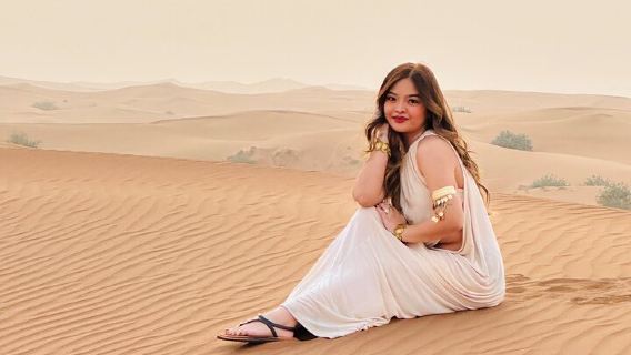 Wüstensafari in Dubai mit Kamelritt, Sandboarding und BBQ-Dinner