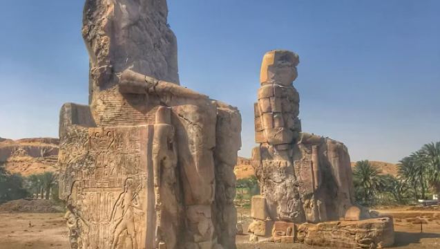 Egypten, Luxor: [Medinet Habu + Memnons kolosser + Kongernes Dal + Hatshepsuts Tempel]