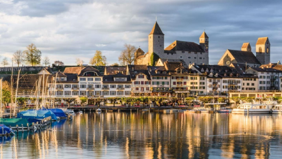 Passeio de meio dia em barco com grupo de Zurique a Rapperswil - guia em inglês