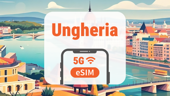 Ungheria 5G eSIM | Doppia Rete • AI & TikTok | 1–30 Giorni | Codice QR