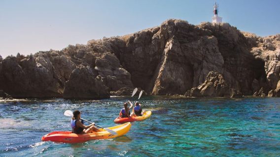 Menorca: Kayaking adventure in beautiful Fornells Bay