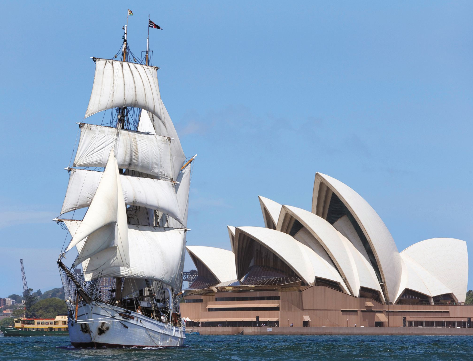Sydney Harbor Vintage Tall Ship Lunch Cruise