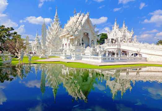Premium Small Group - Chiang Rai 1-Day Tour to Baan Dam Museum + Wat Rong Khun - White Temple + Blue Temple|Optional Golden Triangle|Long Neck Tribe