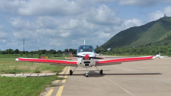 北京密雲穆家峪機場固定翼飛行駕駛體驗/贈送照片和4K360全景視訊【飛行制服免費使用+專業教練一帶一】