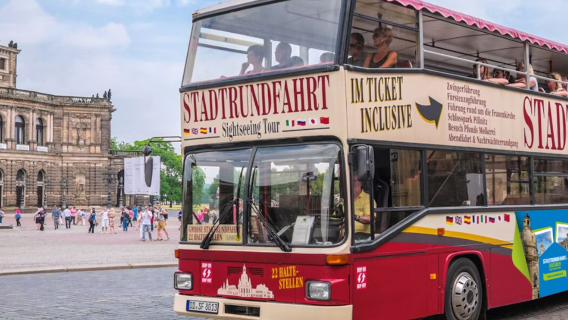 Tiket bas hop-on hop-off hop-on hop-off Dresden