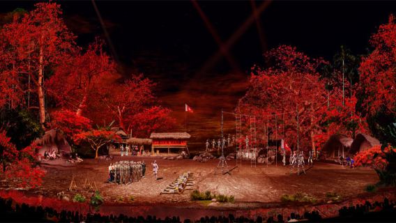  三亞紅色娘子軍演藝公園丨紅色娘子軍實景演出丨嘉賓席表演門票