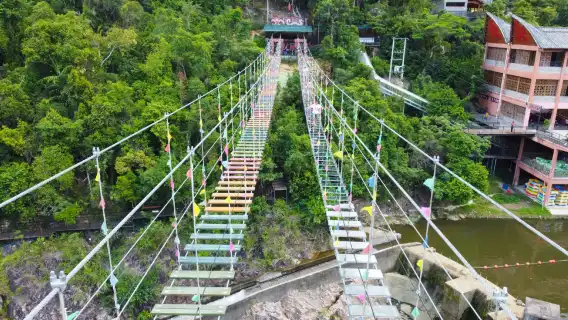 五指山紅峽谷漂流/棧道一日遊·海口出發