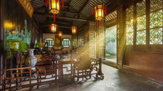 [pulang pergi Shanghai-Suzhou] Taman Humble Administrator + Jalan Bersejarah Pingjiangfu + Taman Lingering + Jalan Qili Shantang