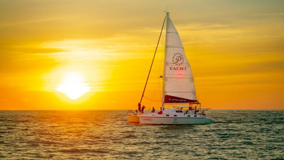 Thailand Phuket Coral Island + Phromthep Cape sunset sailing boat half-day tour (sea view sunset)