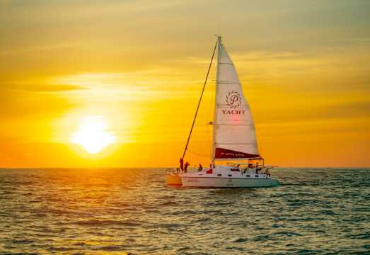 Thailand Phuket Coral Island + Phromthep Cape sunset sailing boat half-day tour (sea view sunset)