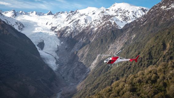 Penerbangan Helikopter Pemandangan Gunung Cook New Zealand (Berlepas dari Glentanner dengan Pendaratan di Gunung atau Salji)