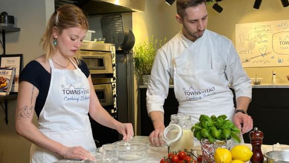 Mailand: Pizza- und Eis-Kochkurs mit Abendessen und Wein