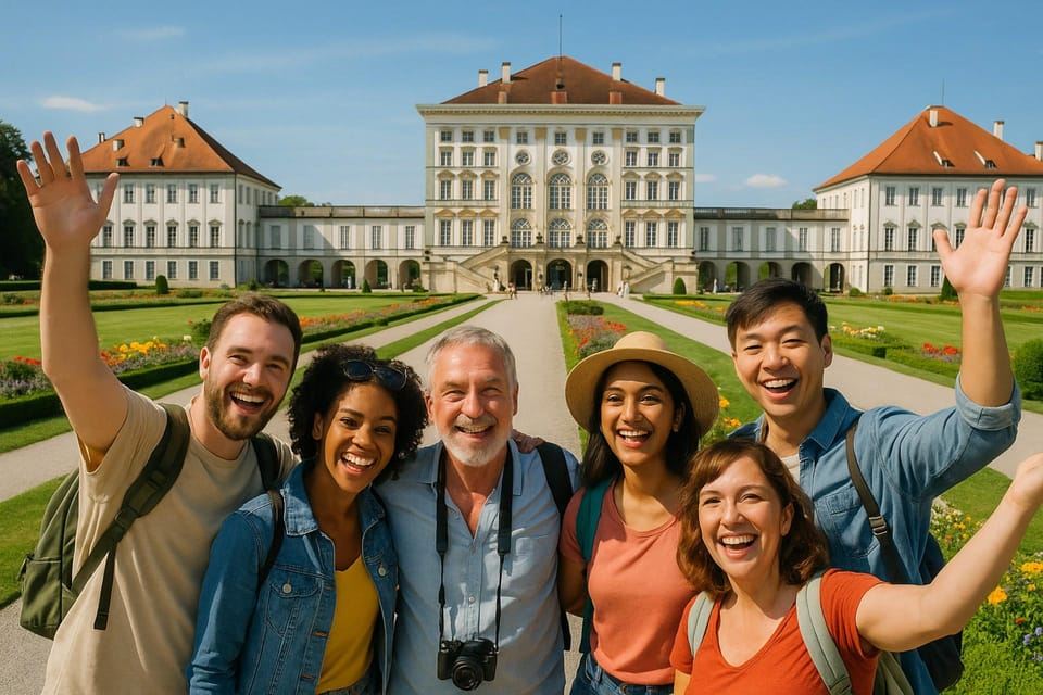 ทัวร์แบบเร่งด่วนพระราชวังนิมเฟนเบิร์กและพิพิธภัณฑ์รถม้ามิวนิก