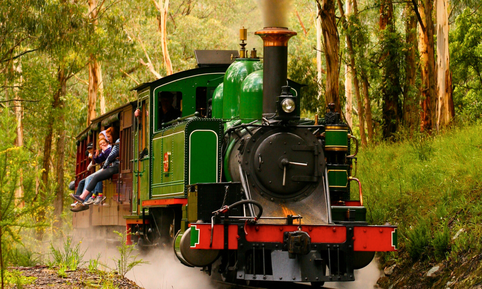 Half-Day Tour to Puffing Billy Railway in Melbourne, Australia [Quick Visit/Round-Trip from City]