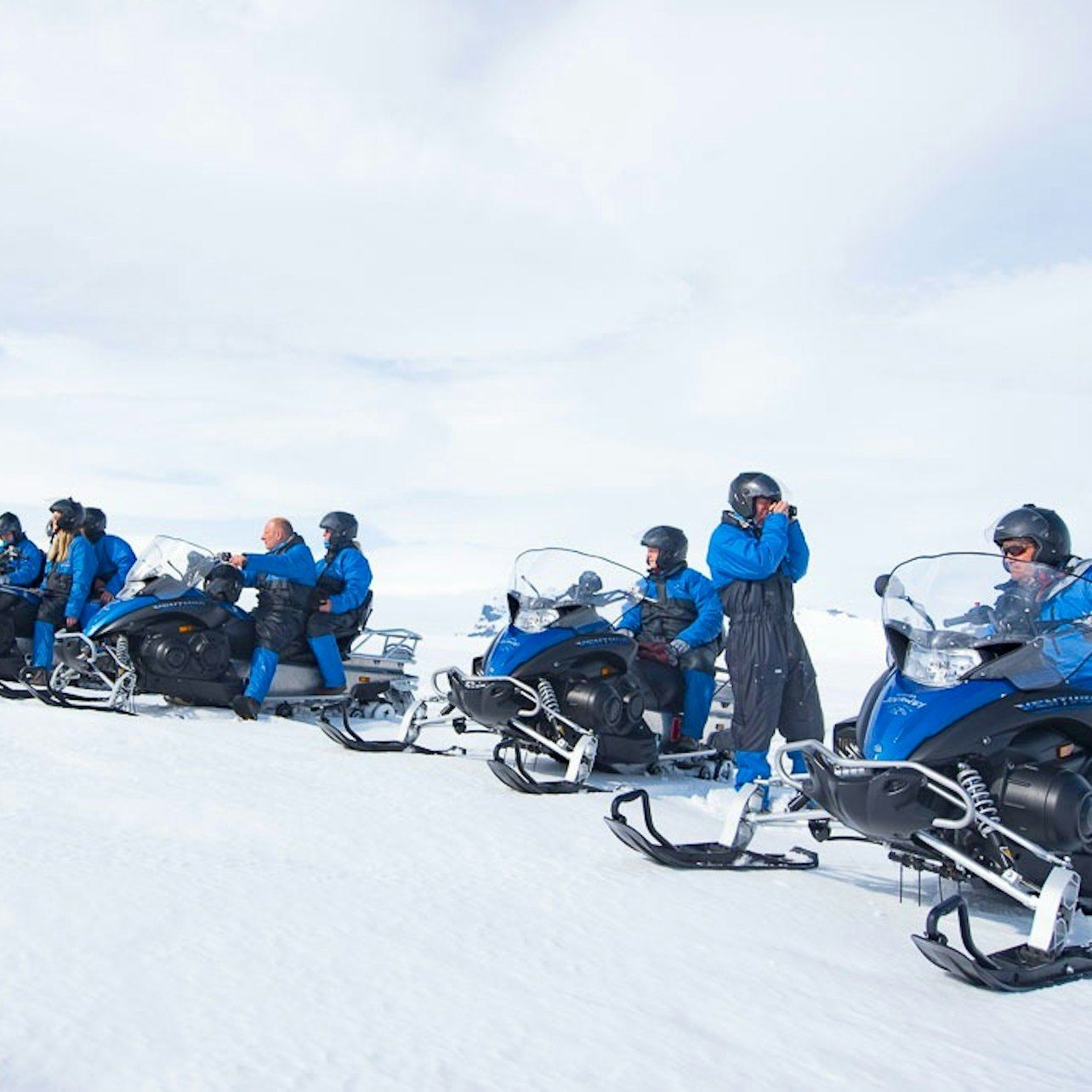 Vatnajökull: Excursión en moto de nieve