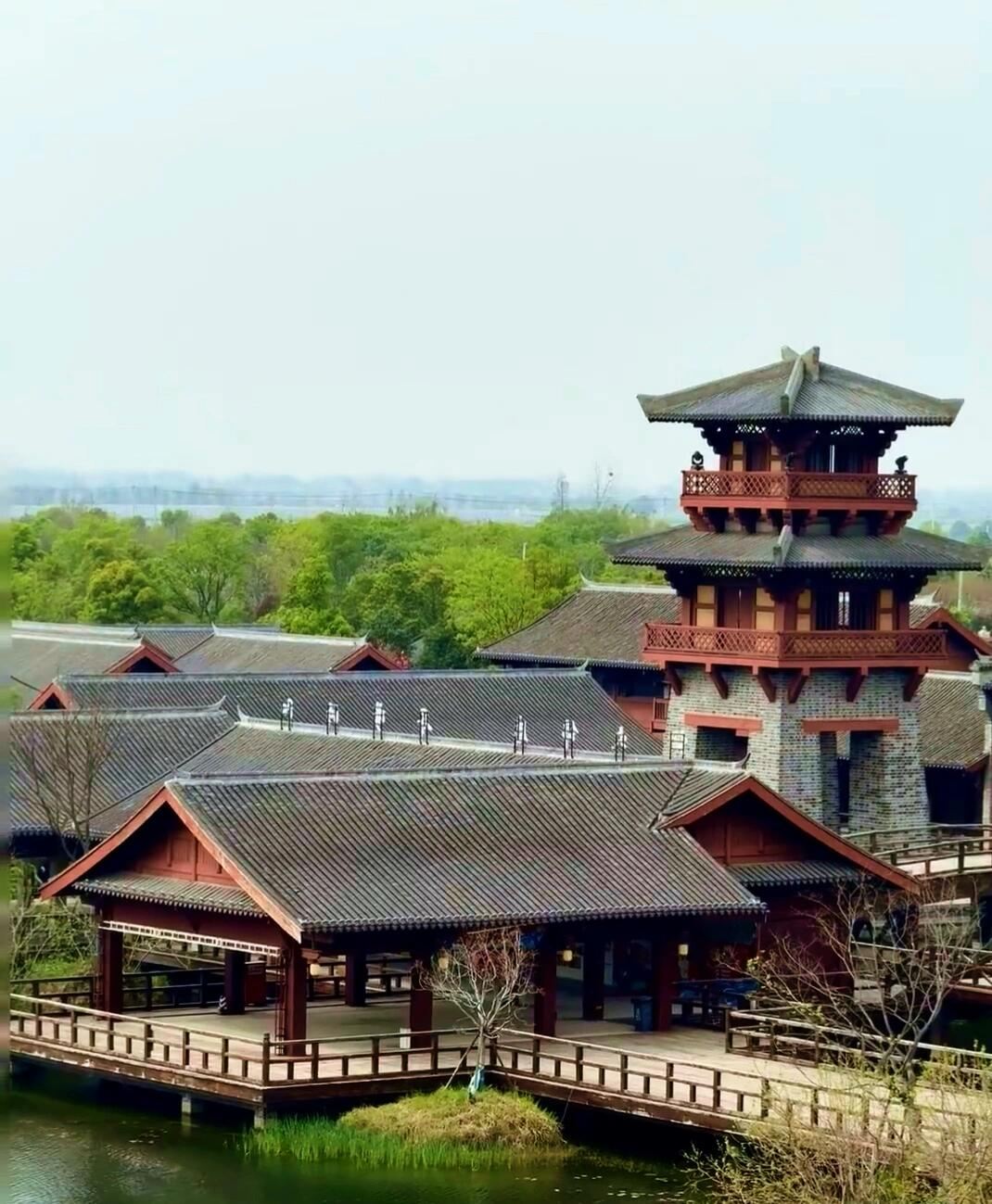 Xiantao Hubei Meng Li Shui Xiang + Mianyang Town + Paihu private charter 1-day tour with Chinese and English services available