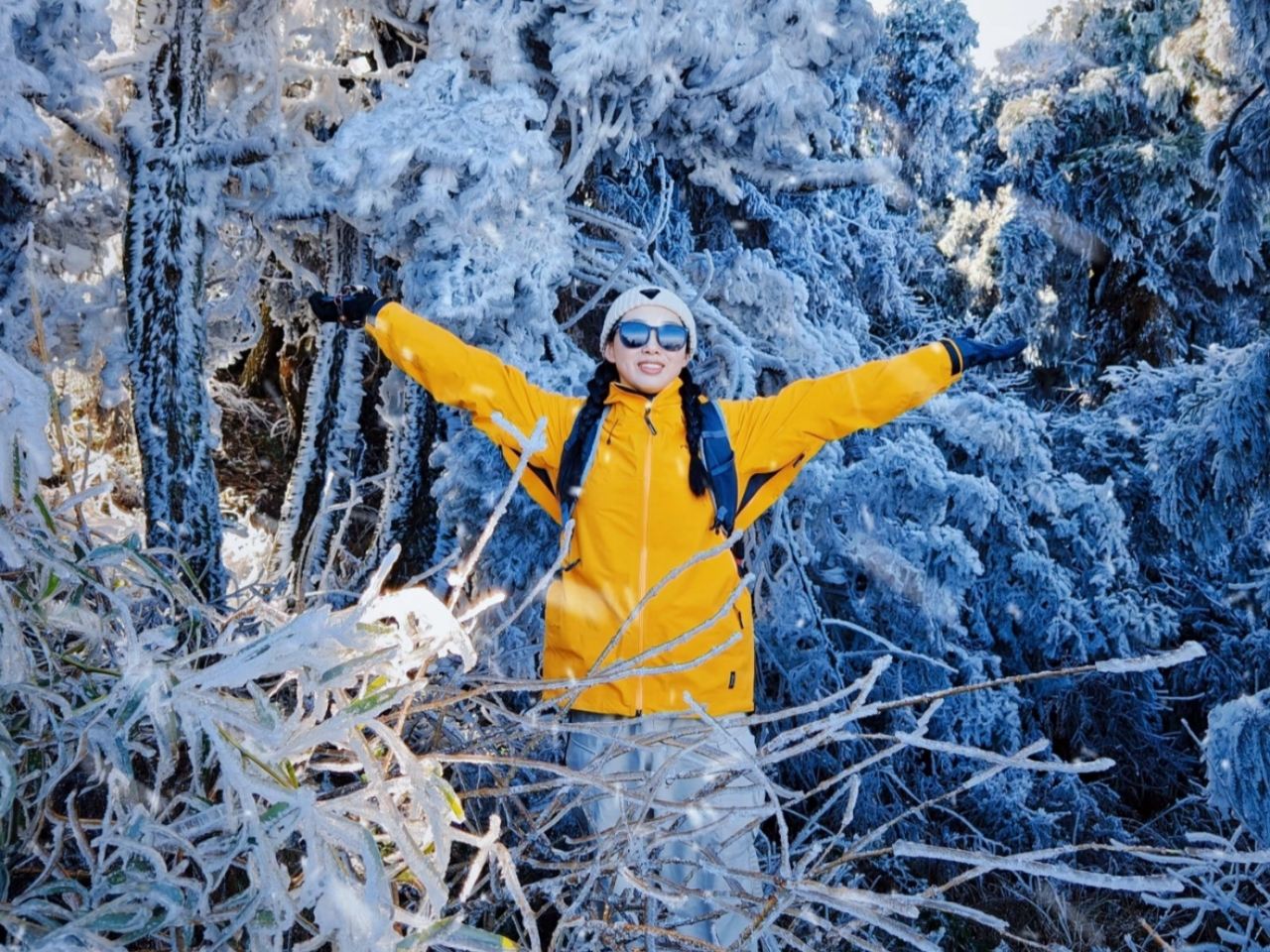 湖南永州+雲冰山旅遊景區一日遊【南方雪鄉】觀雪景/冰掛/雲海