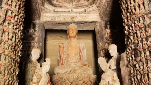 Berlepas dari Yan'an: Lawatan Sehari ke Gua Zhongshan Zichang [Termasuk Pengangkutan dari Hotel di Bandar Yan'an + Perkhidmatan Pemandu Pelancong]