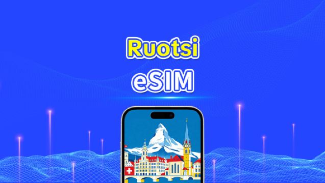 Ruotsin eSIM | 5G/4G | Nopea data | 24 tuntia | Valittavissa 1–30 päivää | QR-koodi