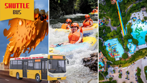 Shuttle Bus Between Da Nang City, Nui Than Tai and Hoa Phu Thanh