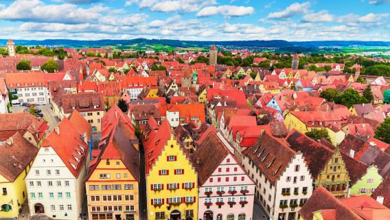 德國法蘭克福來回：維爾茨堡+羅滕堡｜浪漫之路 中文包車可訂製