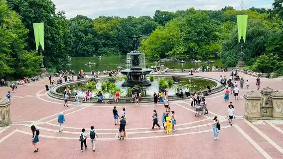 Bethesda Terrace & Fountain Walking Tour - Central Park, New York, United  States 