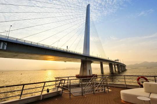 Shenzhen Bay Area Cruise + Hong Kong-Zhuhai-Macao Bridge Tour Half-Day Tour