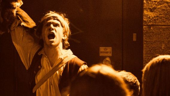 Traditioneller Geisterrundgang in der Altstadt von Montréal